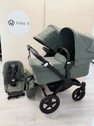 Myyty - Bugaboo Donkey5 Duo Black/Forest Green vm.2024