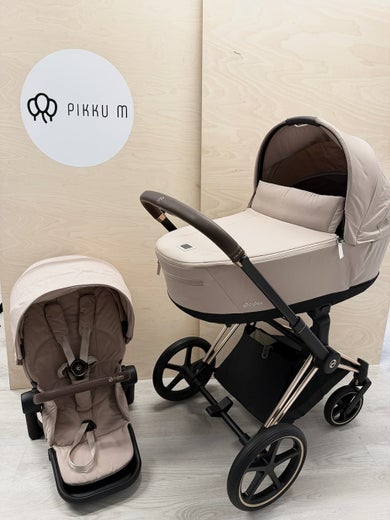 Tulossa myyntiin Cybex Priam V4 Rose Gold Cozy Beige vm.2025