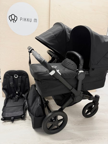Myyty - Bugaboo Donkey5 Duo Black/Midnight Black vm.2024